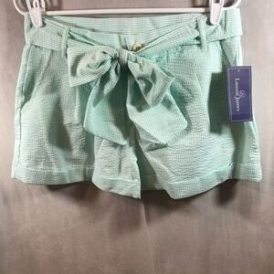 Lauren James Bow Shorts Mint Size Medium